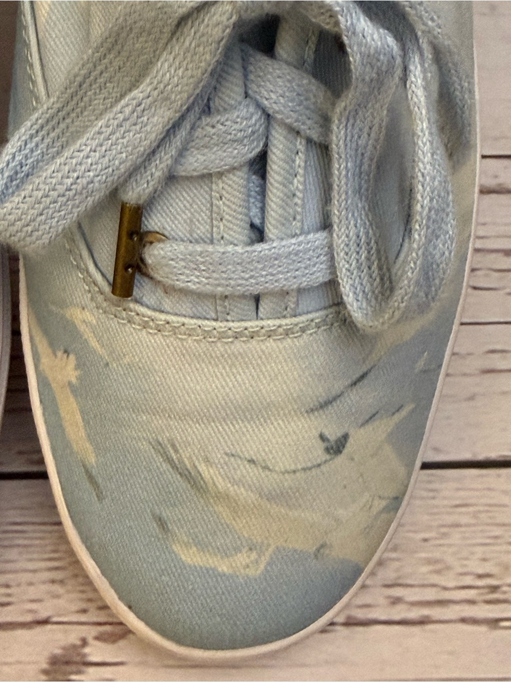 Keds Taylor Swift 1989 Tour seagull print canvas shoe limited edition 2015 EUC - Picture 16 of 16